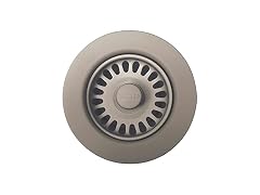 SILGRANIT-Matched Kitchen Drain Basket Strainer, 3.5"