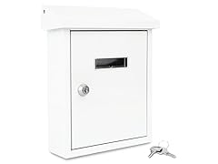 Indoor/Outdoor Wall Mount Locking Mailbox