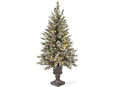 4' Glitter Bristle Pine 100 Multi