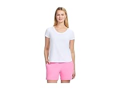 Izod Women (L) Shirt Active Athletic Lounge Tee