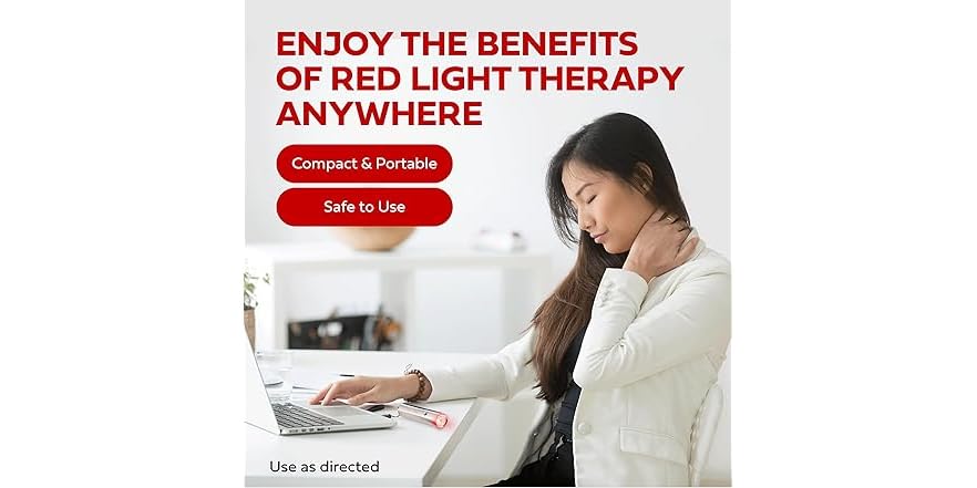 Red Light Therapy for Face and Body Use
