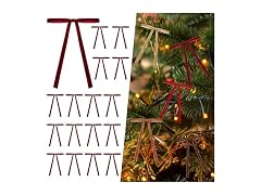NONSTOP Burgundy Velvet Ribbon Bows