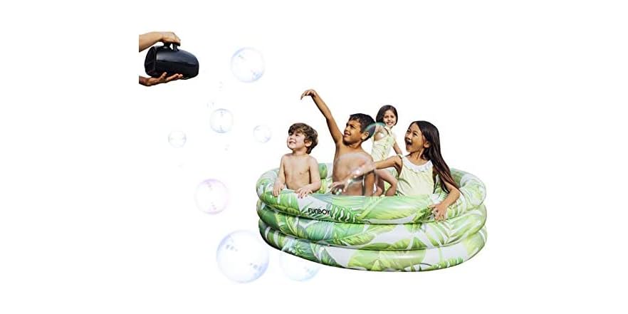 FUNBOY Inflatable Tropical Palm Kiddie Pool