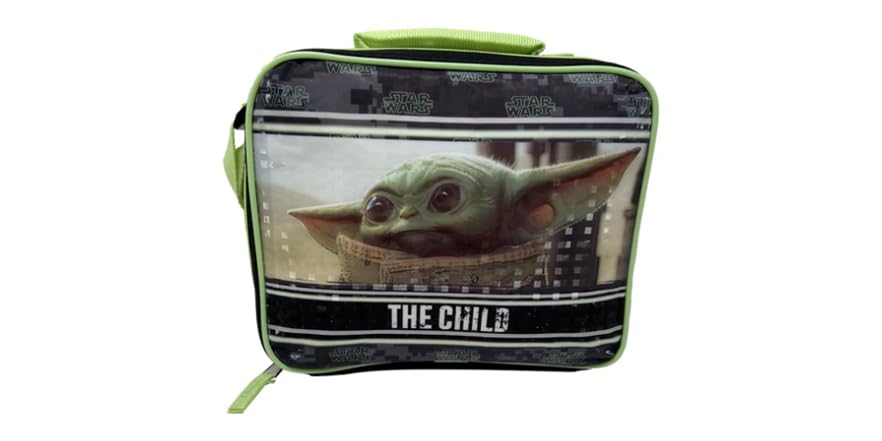 Star Wars Baby Yoda Insulated Lunch Bag with Strap