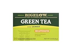 Bigelow Tea Green Tea with Lemon, Decaf, 20 ct