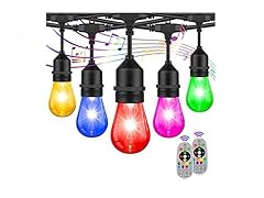 Multicolor Outdoor String Lights, 2-pack