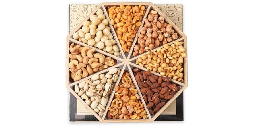 Gourmet Mixed Nuts Gift Basket 2 lb