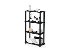 Furinno Storage Shelves 4-Tier Book Shelf