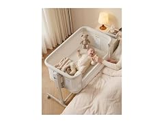 ONTHEWEI 3 in 1 Baby Bassinet Bedside Sleeper 