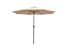 Sunnydaze Beige 9' Patio Umbrella
