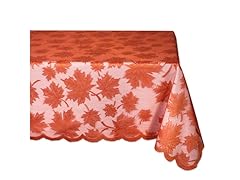 DII Fall/ Thanksgiving Maple Leaf Lace Tablecloth