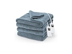 Sunbeam Electric Luxe Microplush Heated Blanket Full