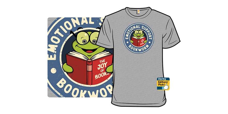 Emotional Support Bookworm