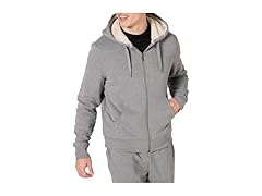 Amazon Essentials Mens Sherpa Lined Sweatshirt