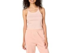 Amazon Essentials Women (XL) Fine Ribbed Cami Pink