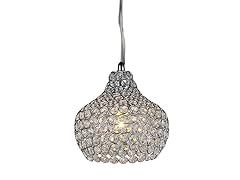WAREHOUSE OF TIFFANY, INC Kiss 1-light Chandelier
