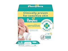 Pampers Sensitive Wipes 588ct