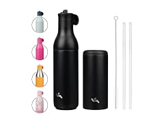 Stainless Steel Water Bottle Black