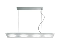 LUMIDISQUE Rectangular 4 Light Adjustable Pendant