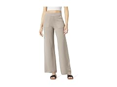 The Drop Cynthia Cotton Blend Wide Leg