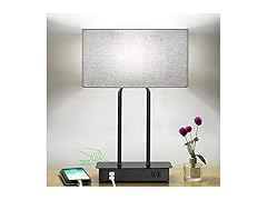 Lakumu Bedside Touch Control Table Lamp Gray