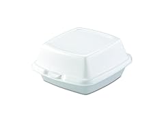 Dart 6 in Lg Sandwich Foam Container