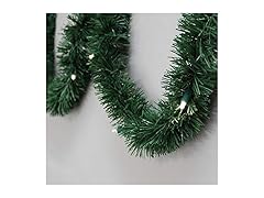 Brite Star 35 Lt 18 ft Little Lite LED Lighted Pine Garland