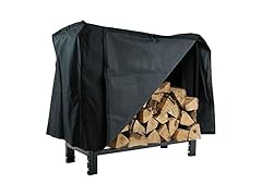 Sunnydaze Firewood Log Rack with Cover 30"