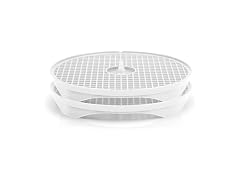 Borner by Reston Lloyd 2pc Crispymaker, Microwave Chip Maker, White