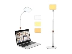 Anautin LED Desk Light With Stand, CRI97+ Selfie