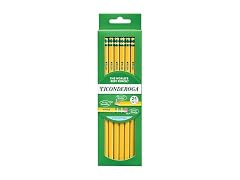 Ticonderoga Ticonderoga Wood-Cased Pencils, Yellow