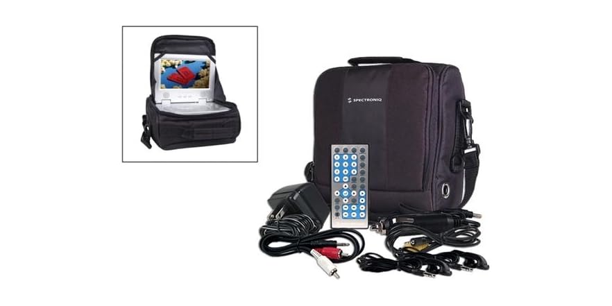 7” Spectroniq Widescreen Portable DVD Player