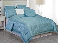 Winston 7pc Oversized Comforter Set - Blue