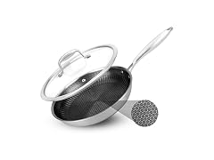 NutriChef 10" Stainless Steel Frying Pan 