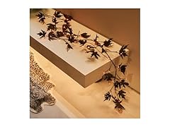Birchlitland Halloween Black Maple Garland