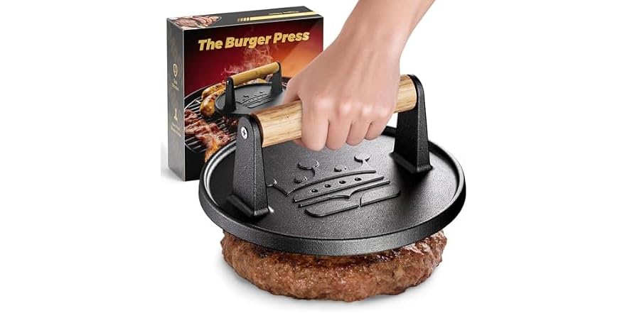 Basinel Smash Burger Press, 6.5"