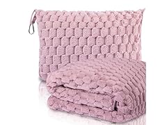 Clarissa Clip On Travel Pillow Blanket