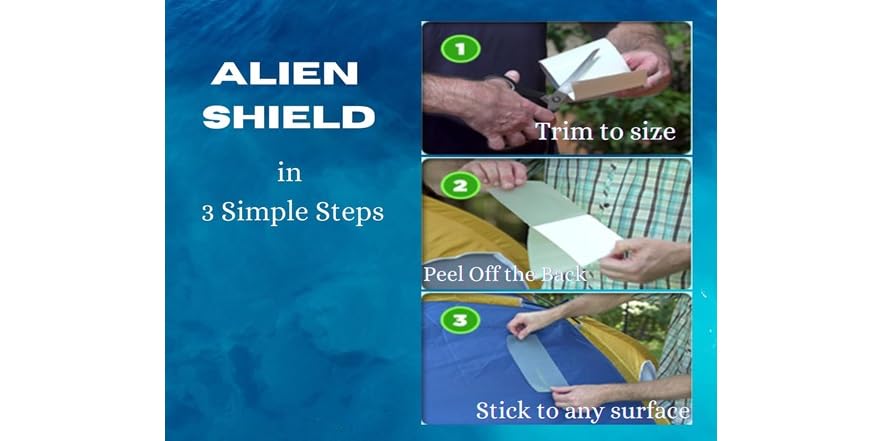 Alien Shield Transparent Sealing Tape (2 or 3pk)