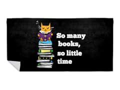 So Many Books Beach Towel
