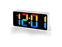 Catrne RGB Digital Alarm Clock