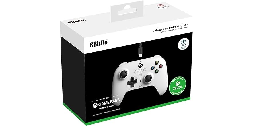 8Bitdo Ultimate Wired Controller for Xbox