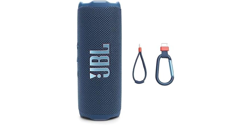 JBL Flip 7 Portable Bluetooth Speaker Waterproof and Drop-Proof, blue