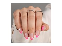 Press On Nails Almond, French Tip