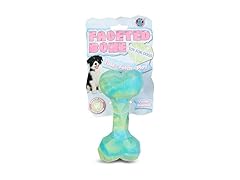 Bow Wow Pet Ombre Geo Bone Dog Chew Toy