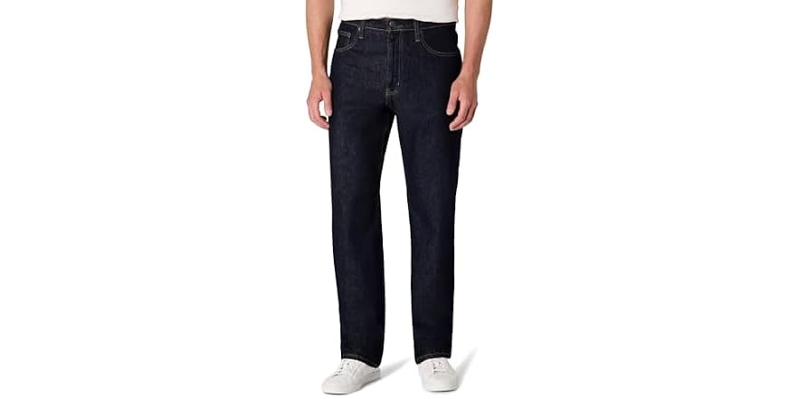 Amazon Essentials Men's Rigid Loose Jeans for $10 + free shipping w/ Prime