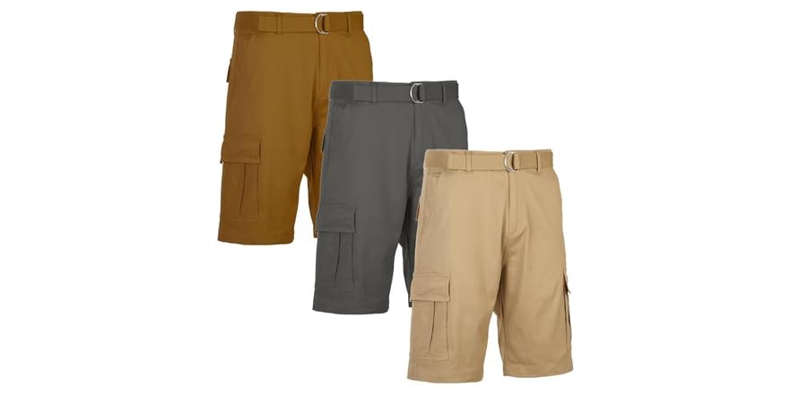 Breathable Stretchy Cotton Stylish Cargo Shorts