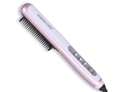 IGIA KingdomCares Hair Straightener Brush, Purple