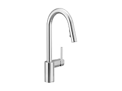 Moen Align Chrome One-Handle Modern Kitchen Pulldown Faucet