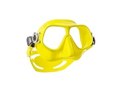 SCUBAPRO Steel Comp Freediving Mask, Yellow