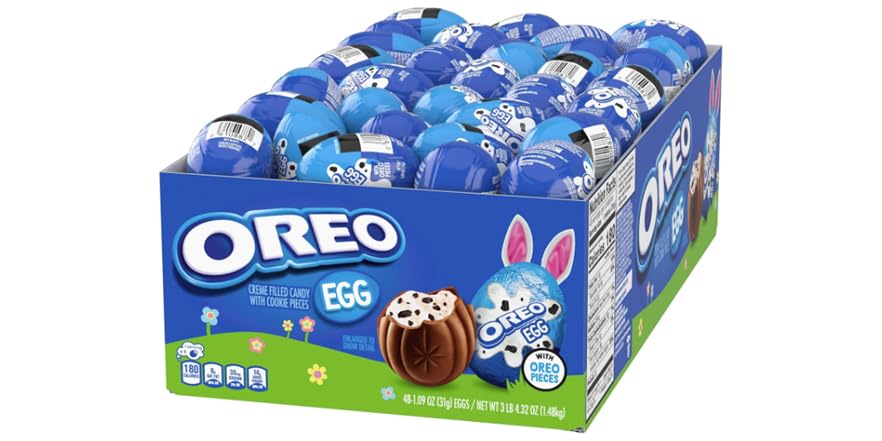 OREO Creme Filled Candy Easter Egg, 48-Eggs